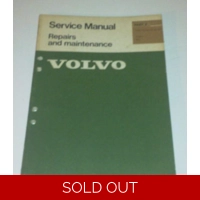 Volvo B27 service manual Green Book